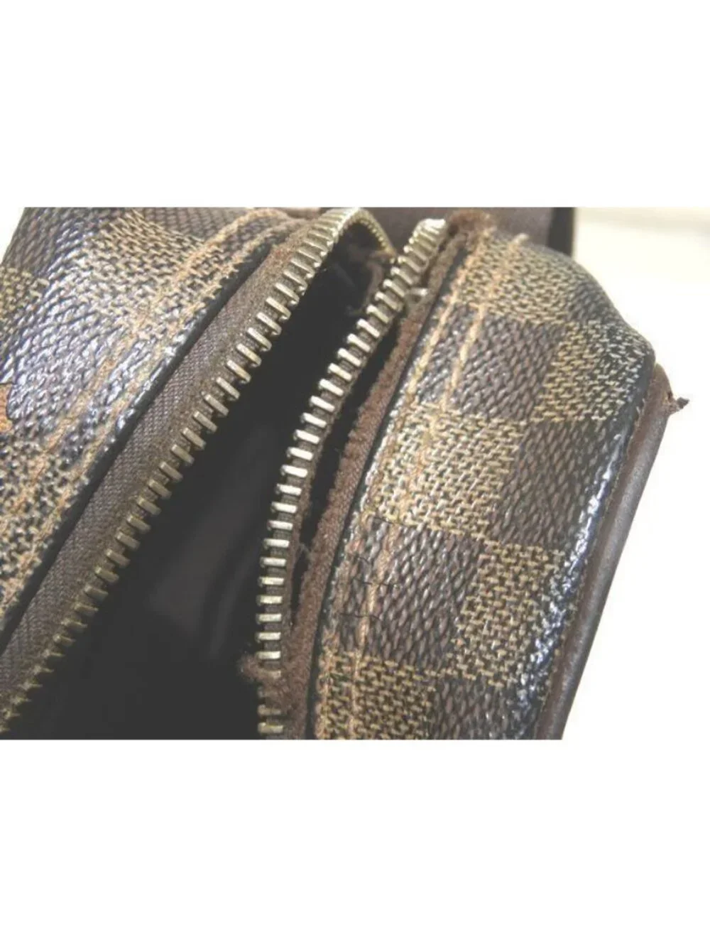 Louis Vuitton Olaf PM Shoulder Bag Damier Ebene Combined